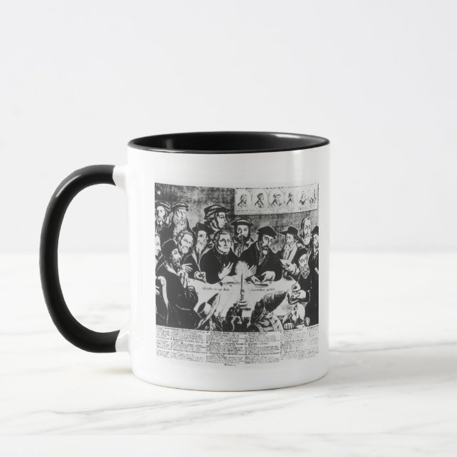 Mug Calvin et Luther (gravure) (Gauche)