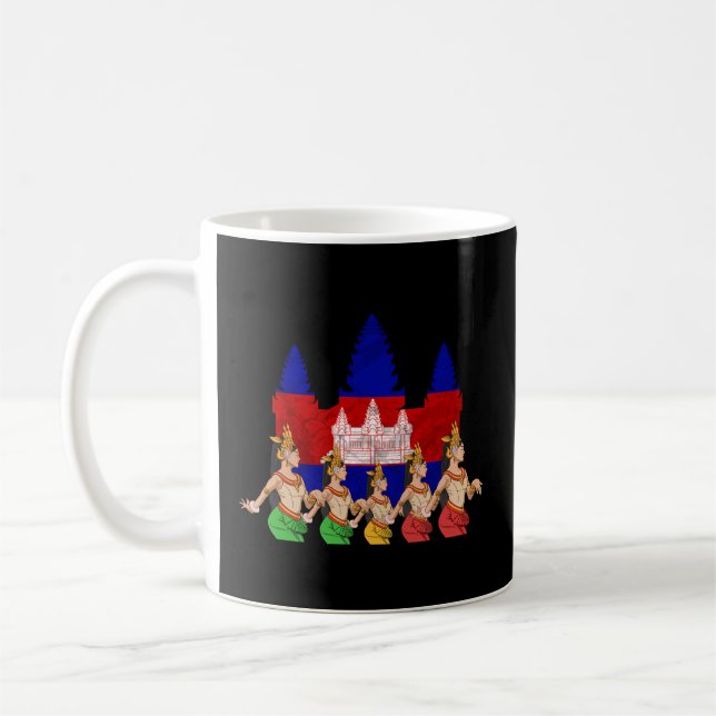 Mug Cambodge Khmer traditionnelle danse Apsara (Gauche)