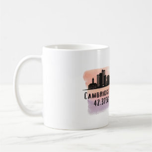 Mug Cambridge MA City Skyline