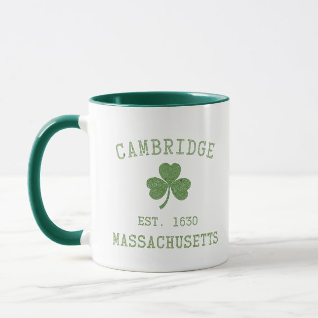 Mug Cambridge MA Irish (Gauche)