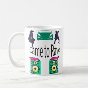 Mug Came To Rave Edm Pour Hommesfemmes Baseball