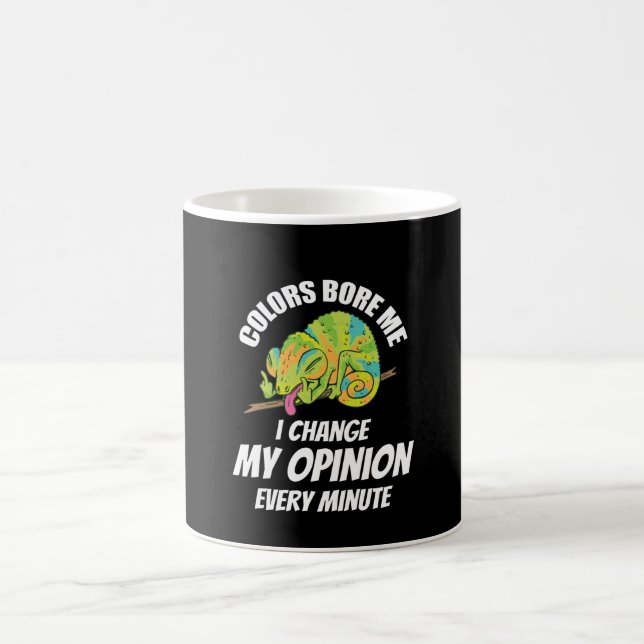 Mug Caméléon- Je change souvent d'avis (Centre)