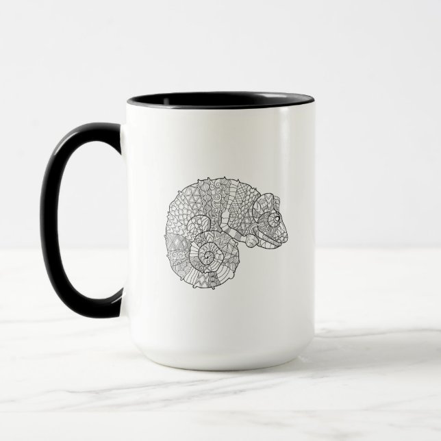 Mug Caméléon Zendoodle (Gauche)