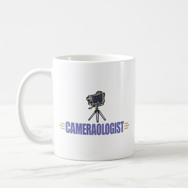 Mug Caméra amusante (Gauche)