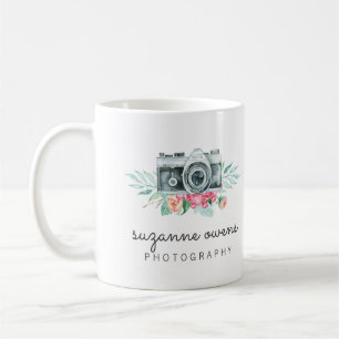 Mug Caméra d'aquarelle vintage