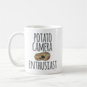 Mug Caméra de pomme de terre passionné Goofy Photograp