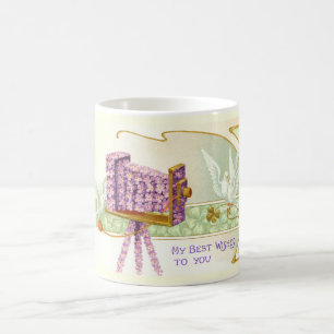 Mug Caméra et colombes