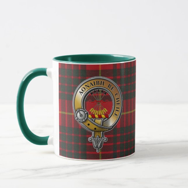Mug Cameron Tartan & Badge (Gauche)