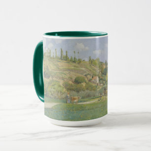 Mug Camille Pissarro un vacher chez Valhermeil,