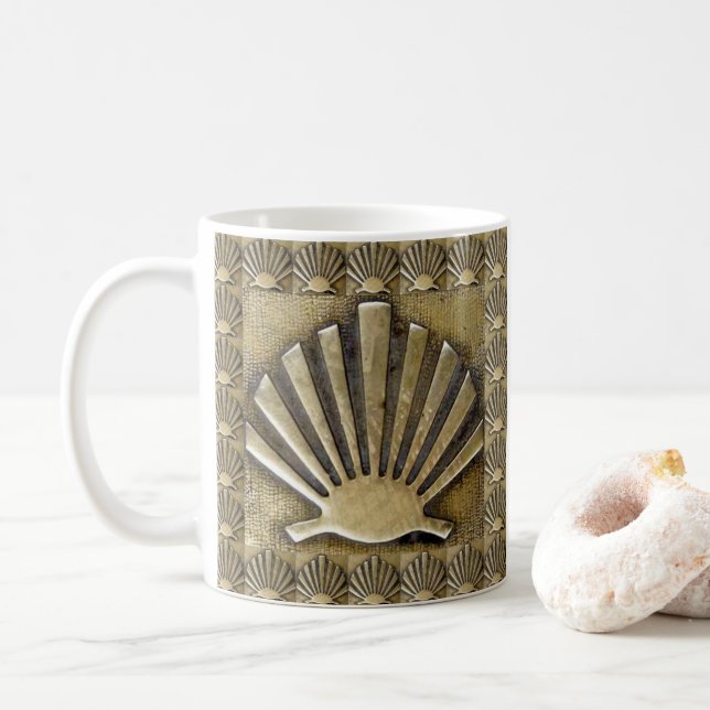 Mug Camino de Santiago Le chemin de saint Jacques 0032 (Avec donut)