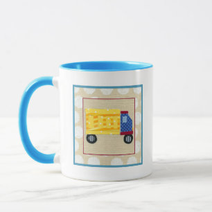 Mug Camion à la benne basculante de l'enfant par