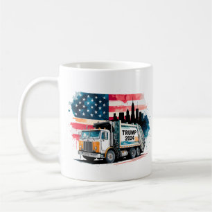 Mug Camion à ordures pour Trump