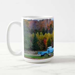 Mug Camion bleu vintage