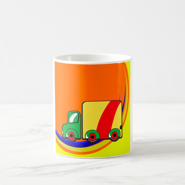 Mug Camion coloré (Créateur téléchargé)