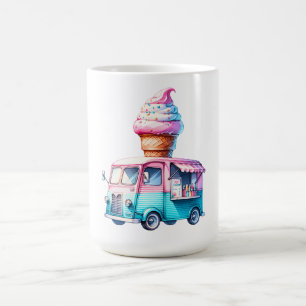 Mug camion de glace mobile