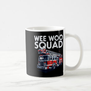 Mug Camion de pompier Wee Woo Squad Pompiers Hommes Ga