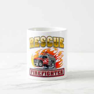 Mug Camion de pompiers de dessin animé