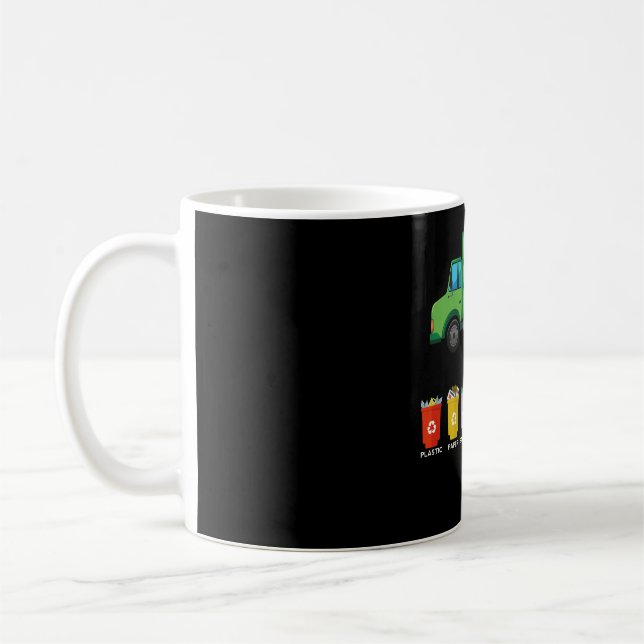 Mug Camion de recyclage Enfants Camion de déchets (Gauche)