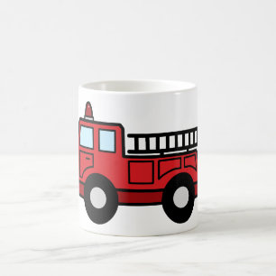 Mug Camion de véhicule de secours de Firetruck de