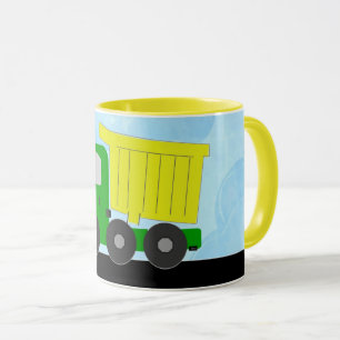 Mug Camion de vidange (jaune)