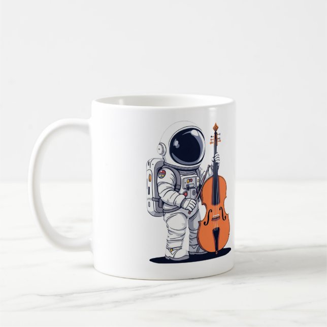 Mug Camion du joueur de cello (Gauche)