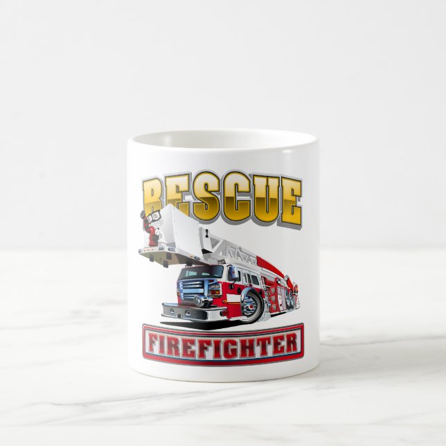 Mug Camion-feu de dessin (Centre)