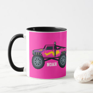 Mug Camion Monster Racing, pour garçons et filles Coff