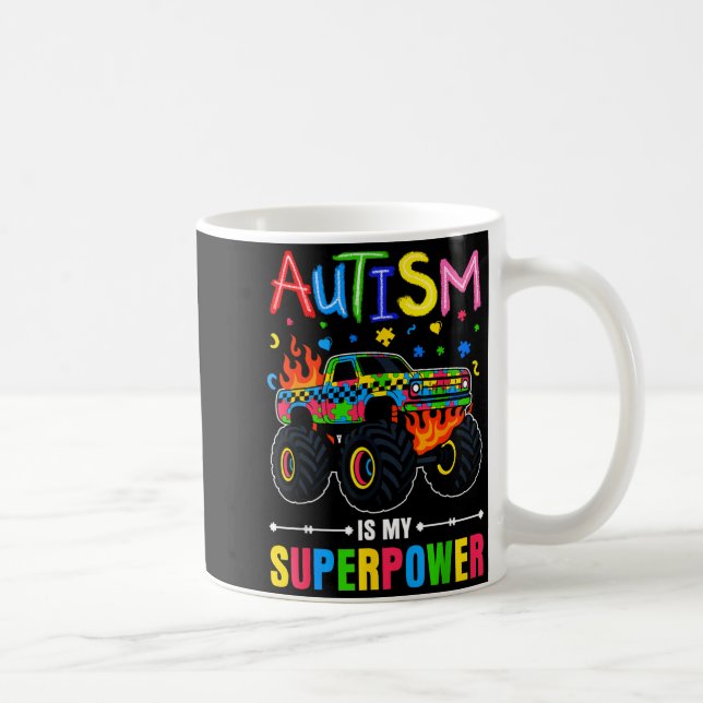 Mug Camion Monstre Garçons Filles Sensibilisation à l' (Droite)