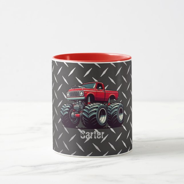 Mug Camion monstre rouge (Centre)