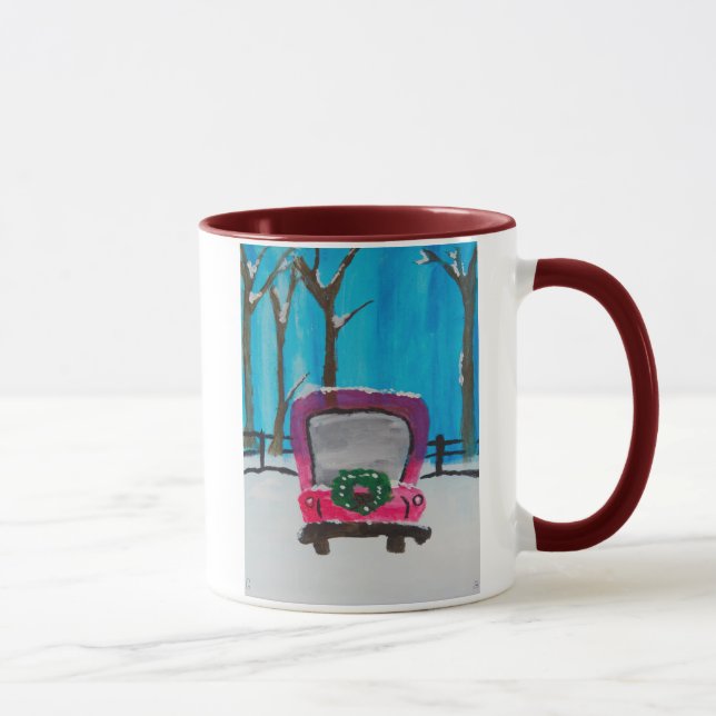 Mug Camion Rouge Lil (Droite)
