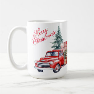 Mug Camion rouge - Musique de Noël