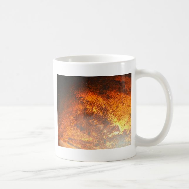 Mug Camion vintage Junk rouge et orange (Droite)