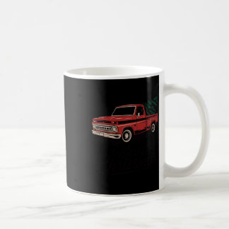 Mug Camionnette Rouge Arbre de Noël Noël Vintage