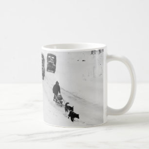 Mug Camions d'Alaska de luge tirée par des chiens et
