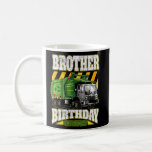 Mug Camions-poubelles Brother Birthday Crew<br><div class="desc">Camions-poubelles Brother Birthday Crew.</div>