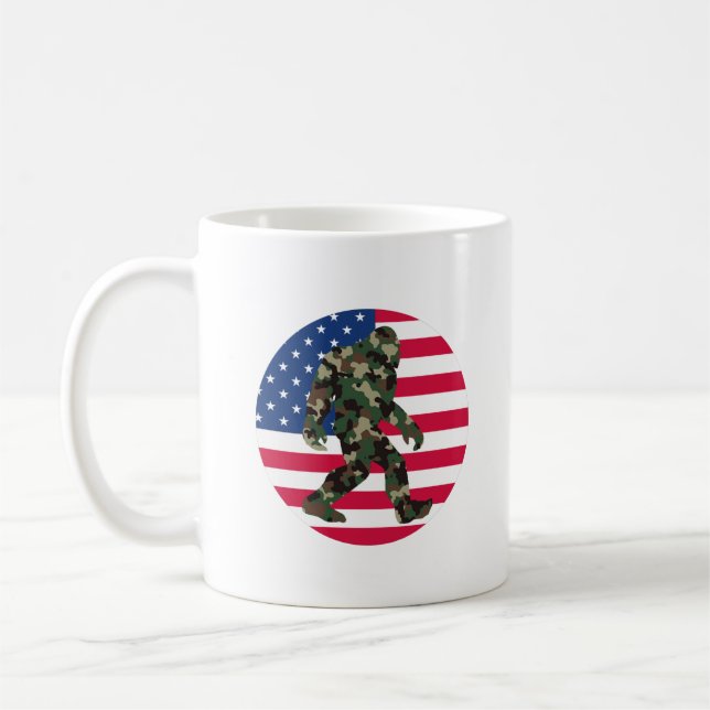 Mug Camo Bigfoot Sasquatch (Gauche)