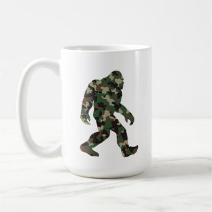Mug Camo Bigfoot Sasquatch