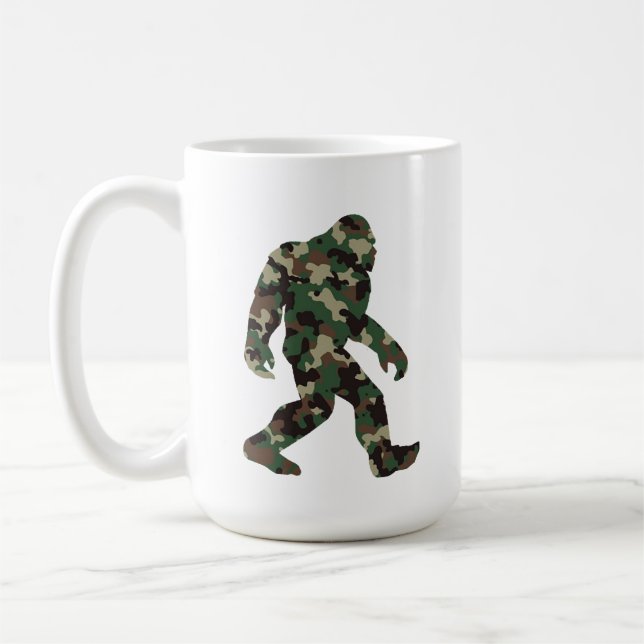 Mug Camo Bigfoot Sasquatch (Gauche)