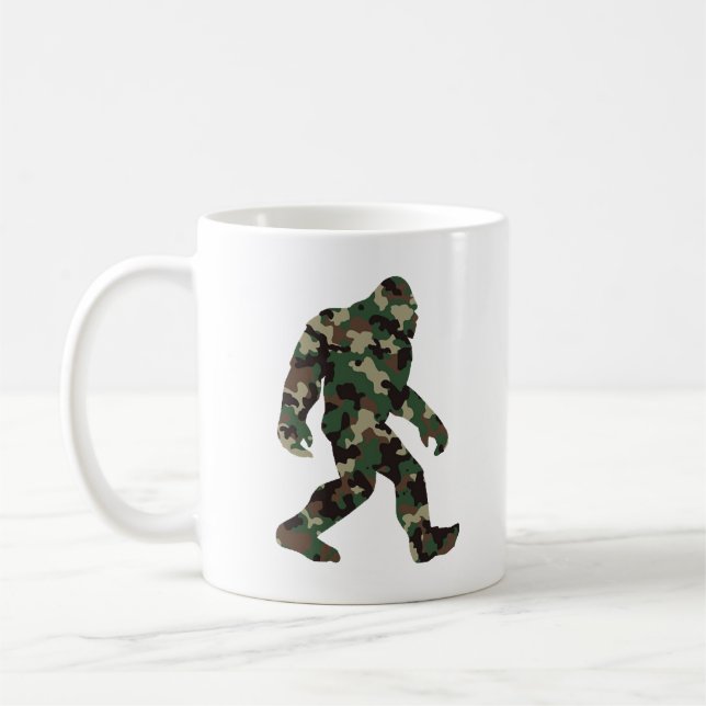 Mug Camo Bigfoot Sasquatch (Gauche)
