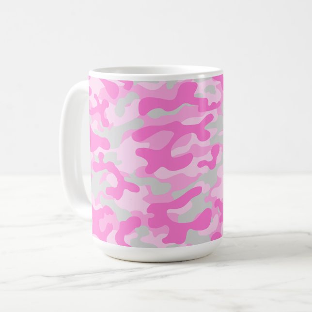Mug Camo rose (Devant gauche)