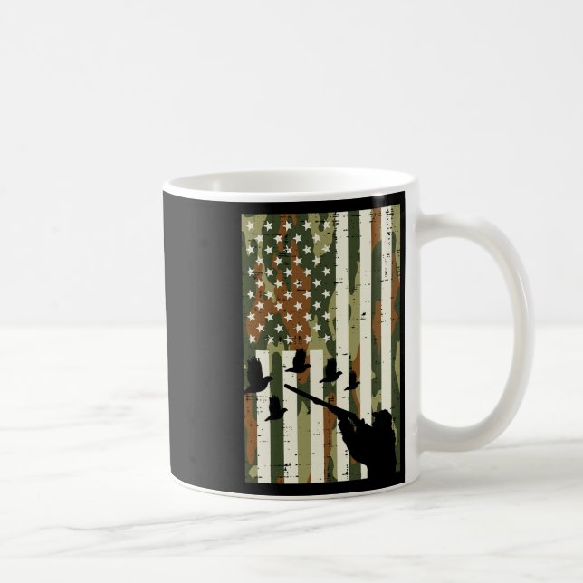 Mug Camo Us Drapeau Chasse Pheasant Chasse Haut Terrai (Droite)