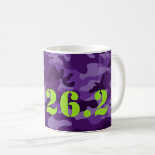 Mug Camo Violet 26.2 Marathon Course Sports