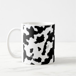 Mug Camouflage Abstrait Noir Et Blanc Télécharger Et
