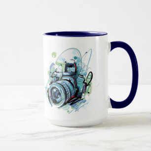 Mug Camouflage artistique de la caméra