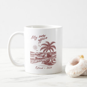 Mug Camouflage de collègue à la retraite