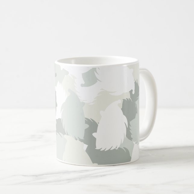 Mug Camouflage de hérisson (Devant droit)