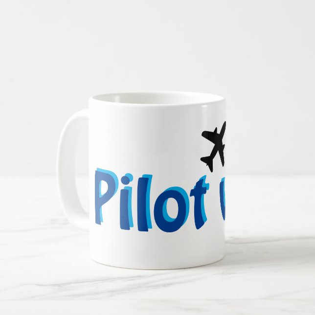 Mug Camouflage de la femme pilote (Devant gauche)