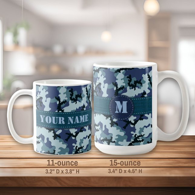Mug Camouflage de la marine (Créateur téléchargé)