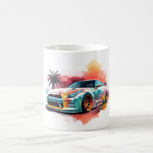 Mug Camouflage de voiture cool (Centre)