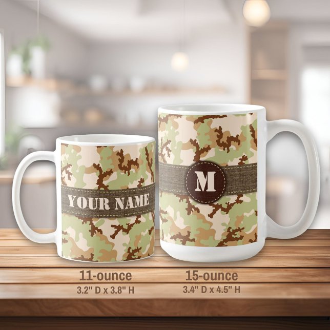 Mug Camouflage du désert (Créateur téléchargé)